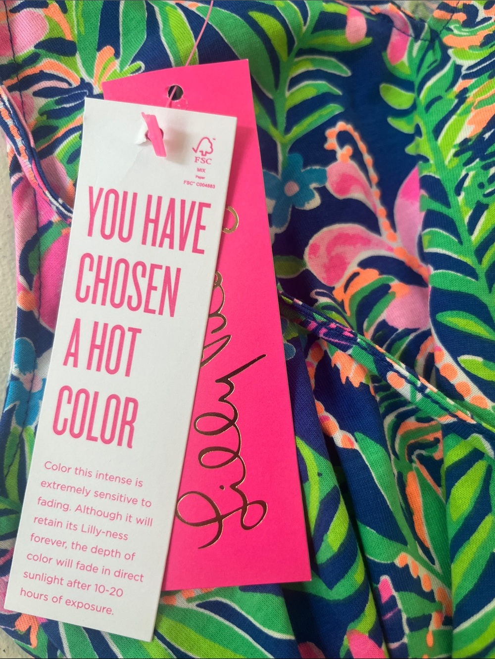 Lilly Pulitzer Margot Dress Borealis Blue How You Like Me Prowl - Picture 9 of 9